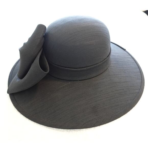 Bellissima Black Bow formal hat / millenary / main image 9